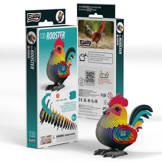 EUGY Rooster 3D Puzzle