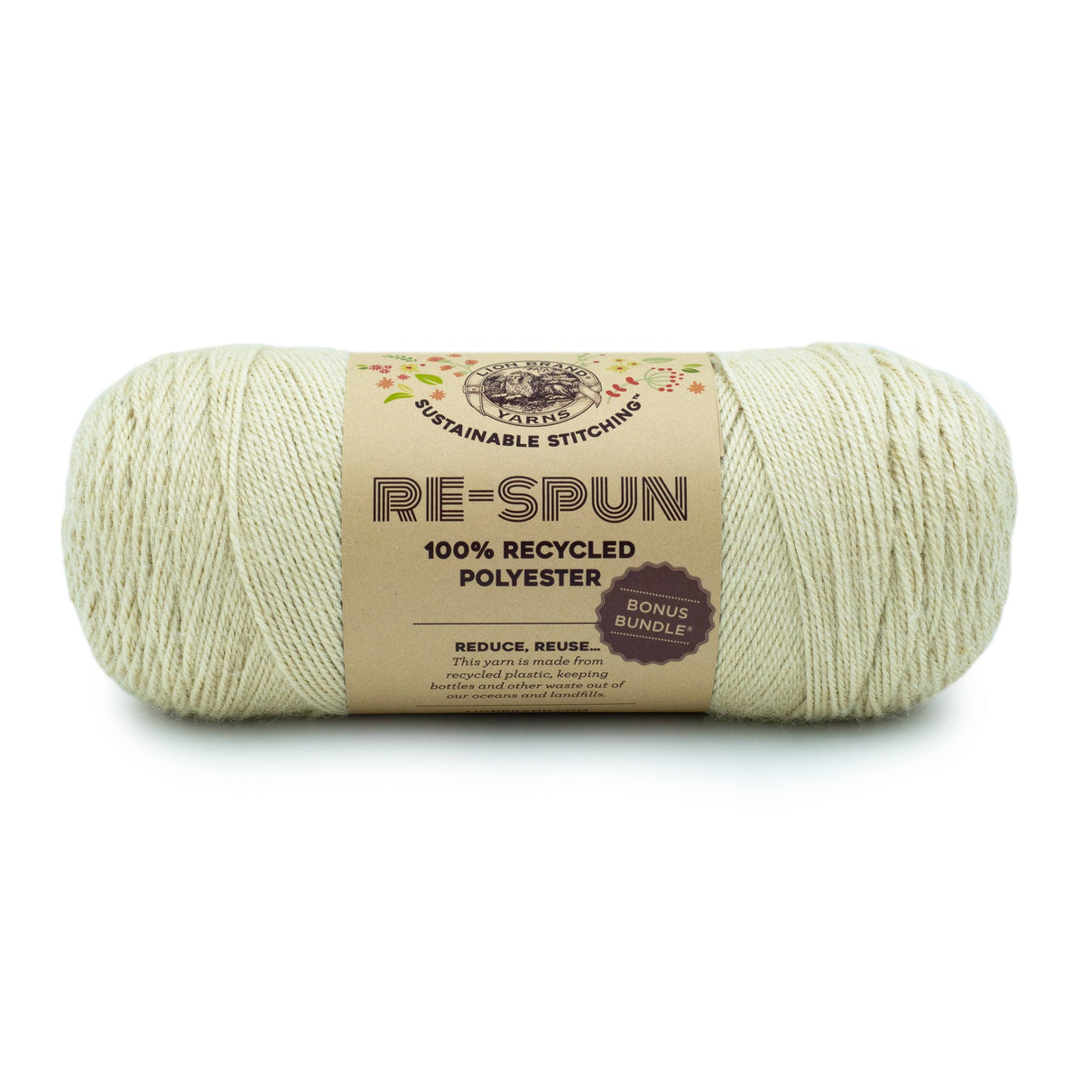 Lion Brand Yarn Re-Spun Bonus Bundle 1 Pack