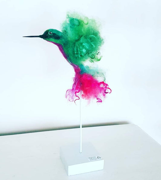 Needle Felting Hummingbird Workshop - March 7, 2026, 10AM-2PM