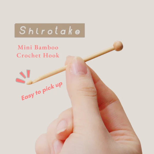 Shirotake Mini Bamboo Crochet Hook