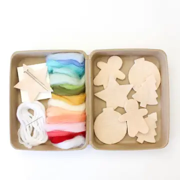 Sugar Cookie Felting Craft Kit