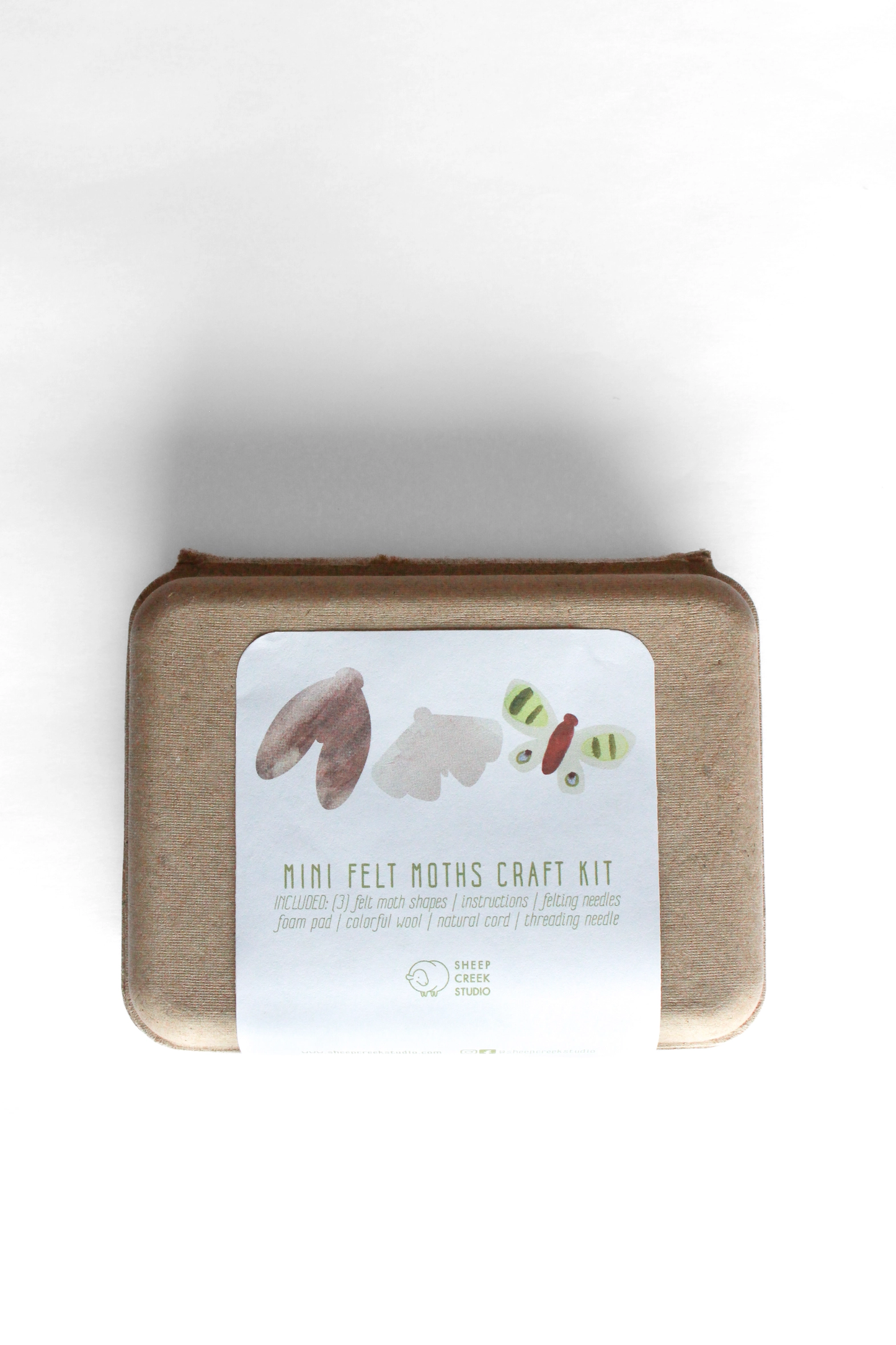 Mini Moth Felting Craft Kit