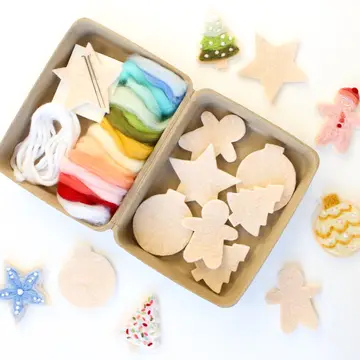 Sugar Cookie Felting Craft Kit